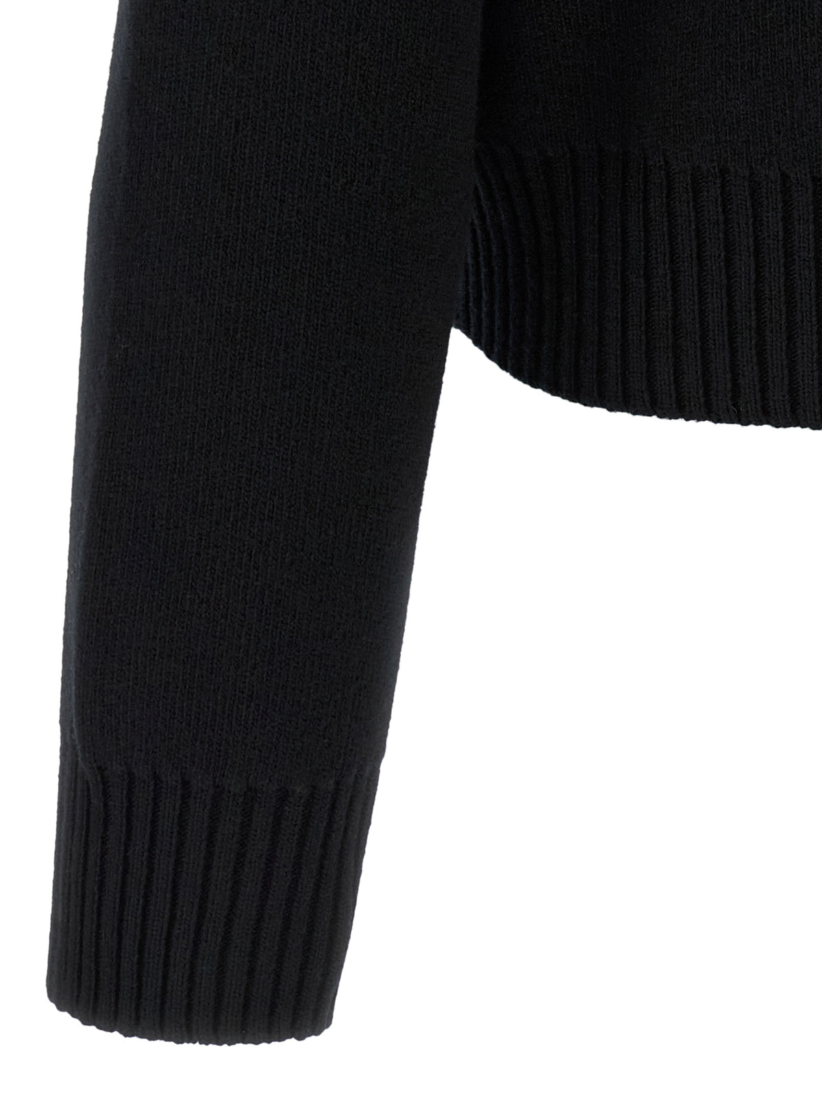 Dolce & Gabbana Black Virgin Wool Men's Cardigan