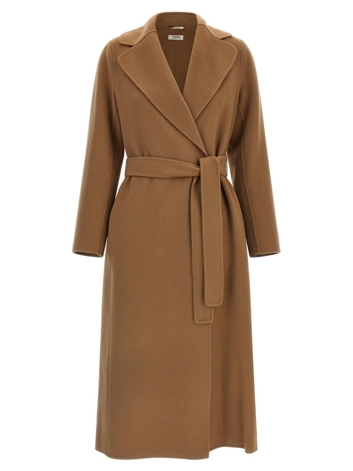 'S Max Mara Beige Wool Women's Coat