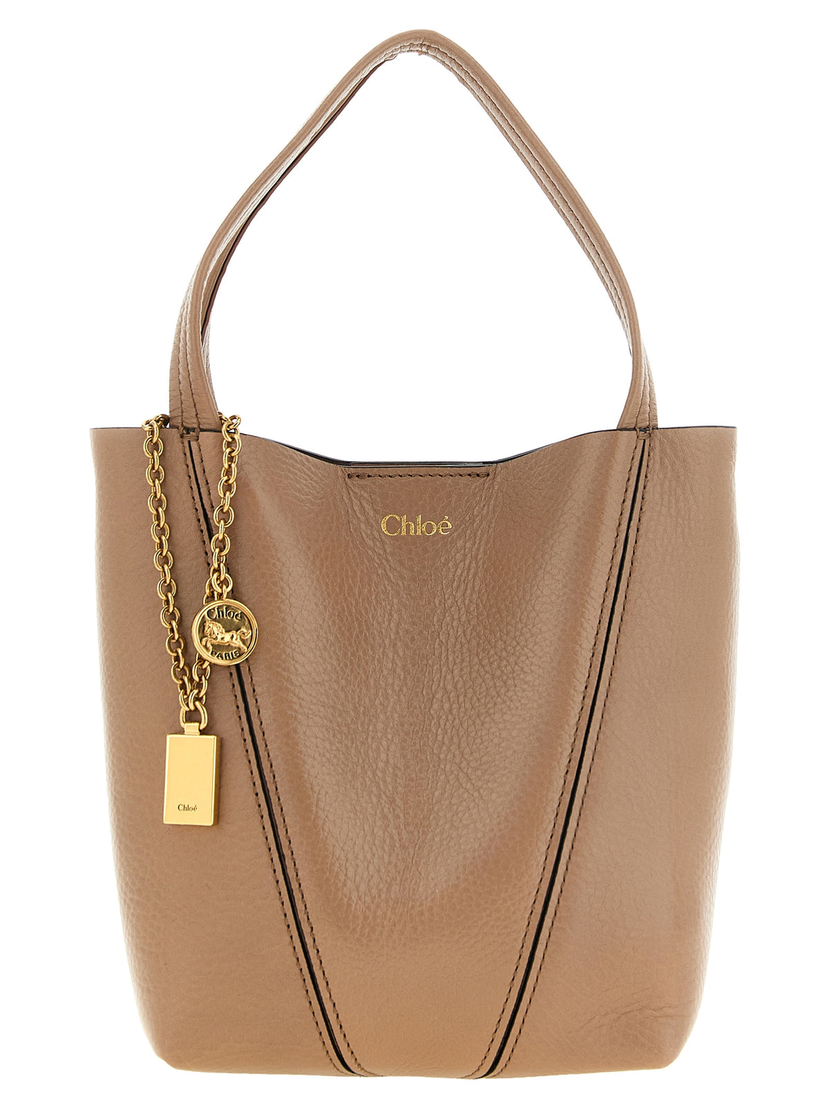 Chloé Multicolor Cowhide Tote Women's Bag