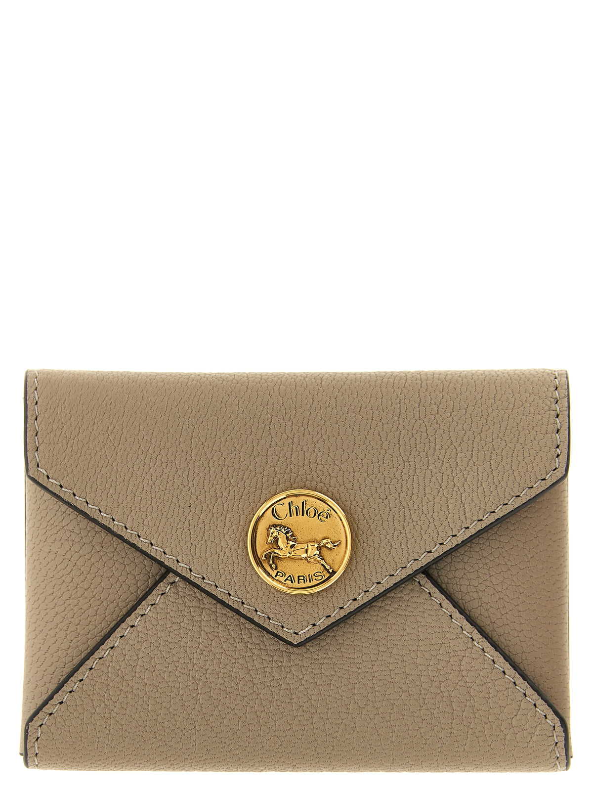 Chloé Beige Goatskin Women's Cardholder