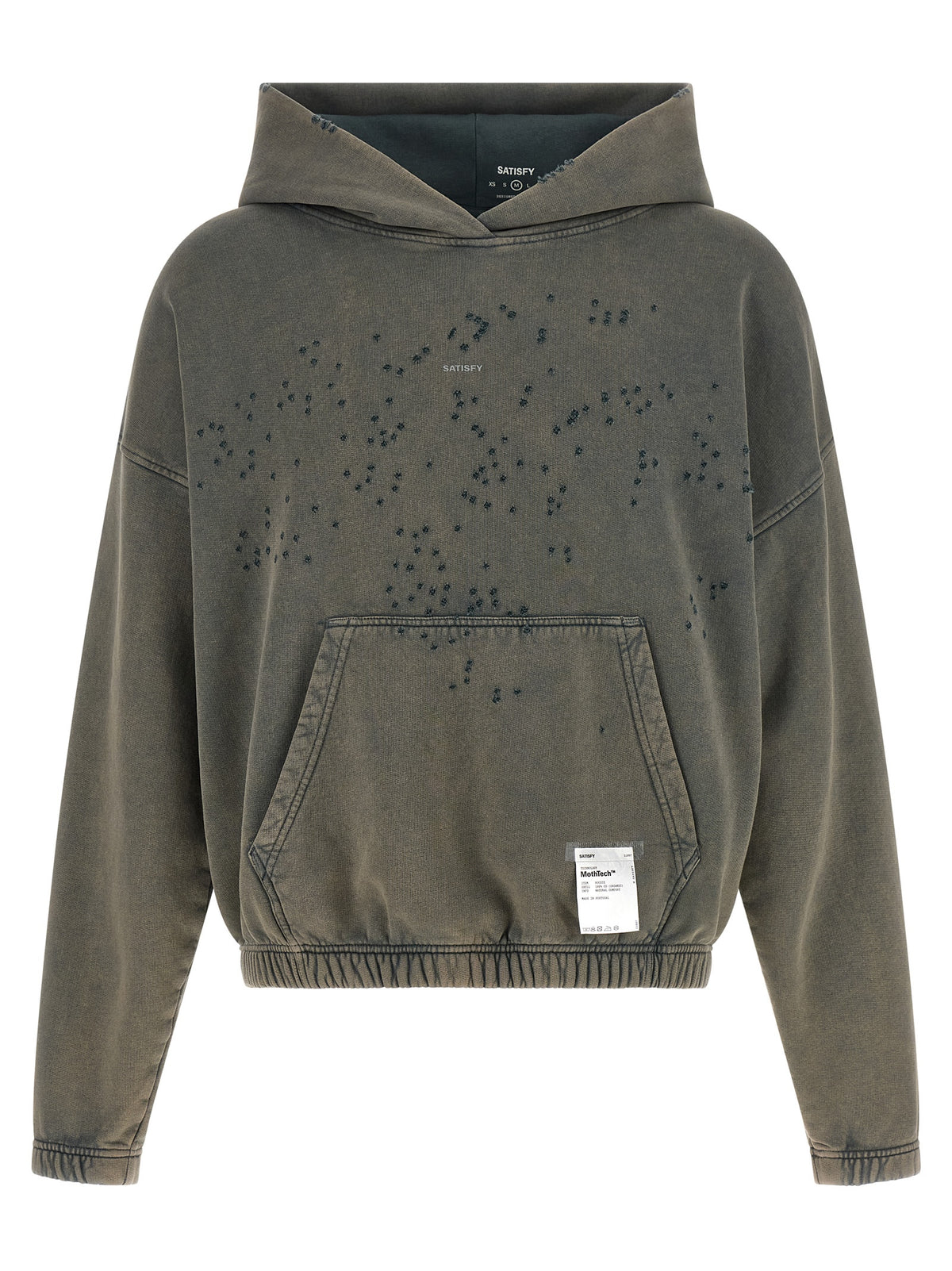 SATISFY Gray Organic Cotton Men's Sweatshirt