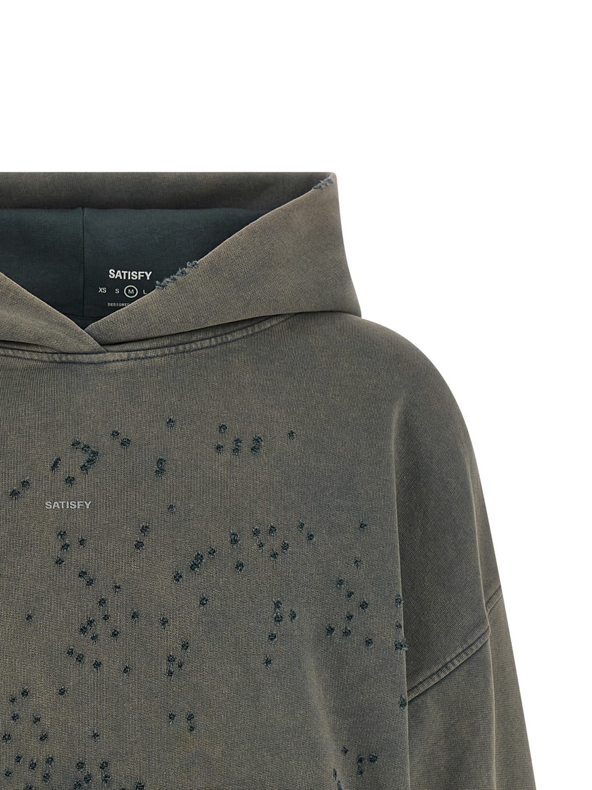 SATISFY Gray Organic Cotton Men's Sweatshirt