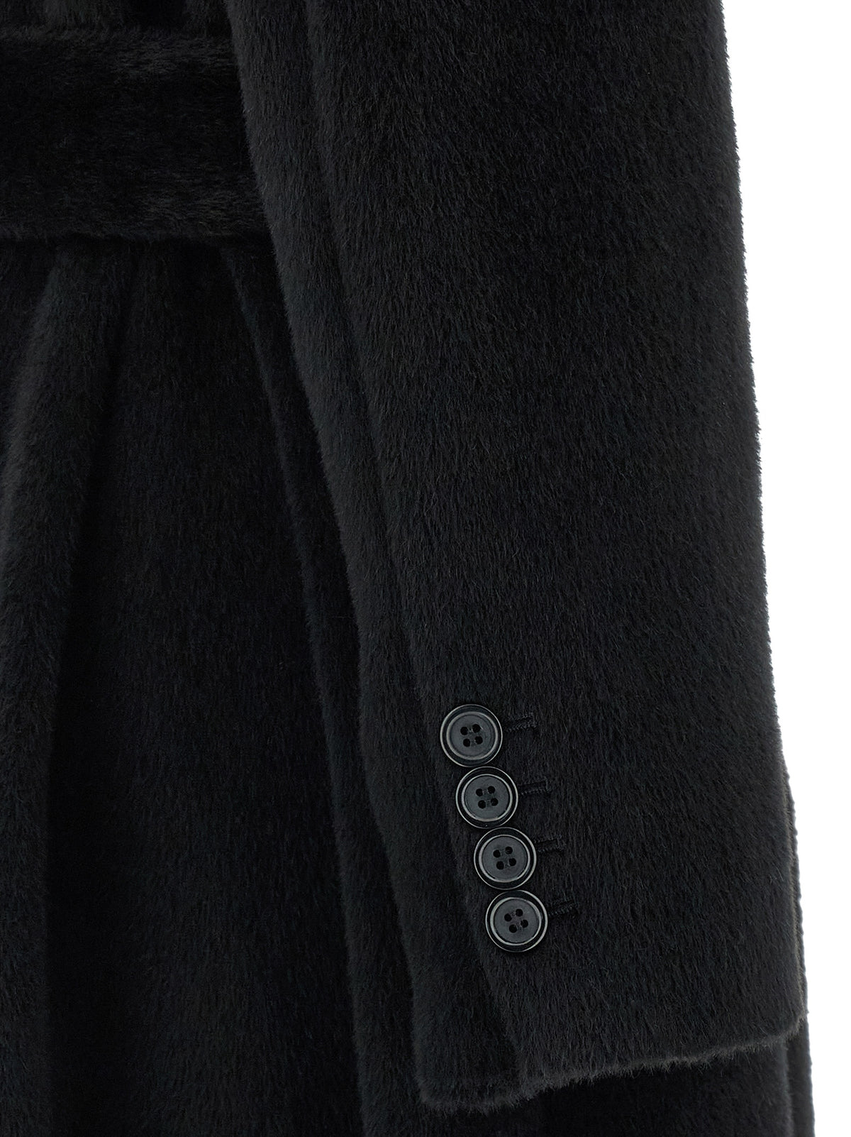 Dolce & Gabbana Black Wool Women's Coat