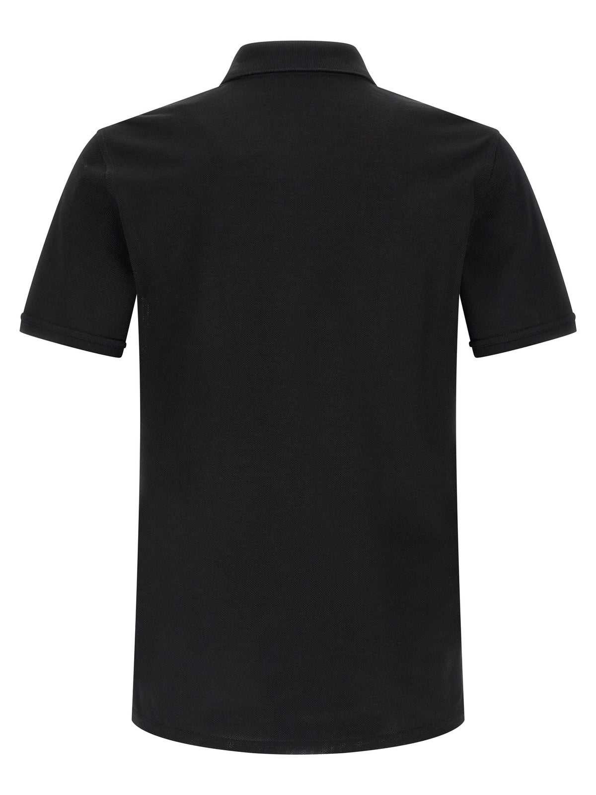 Givenchy Black Cotton Polo Men's Shirt
