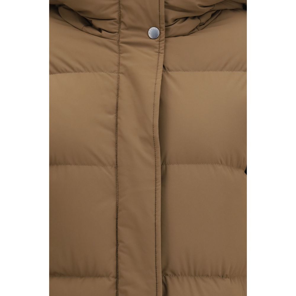 Woolrich Brown Polyamide Women's Coat