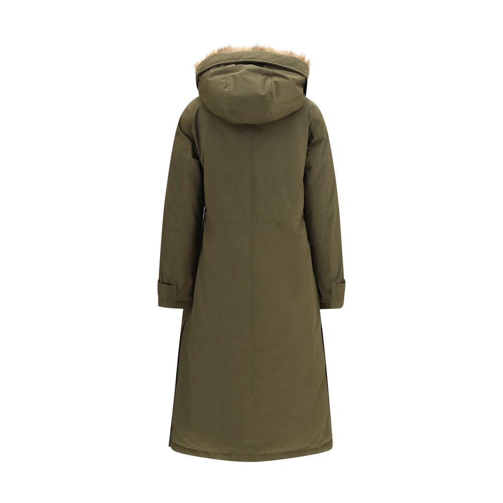 Woolrich Bicolor Cotton Women's Coat