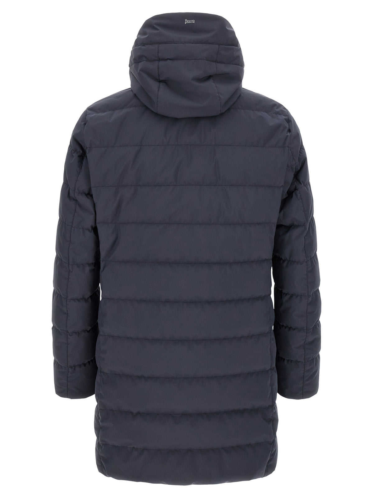 Herno Blue Polyester Full-Length Men's Jacket