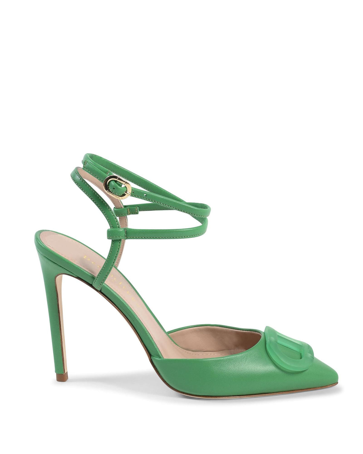 Dee Ocleppo Bicolor Leather High Heel Women's Pumps