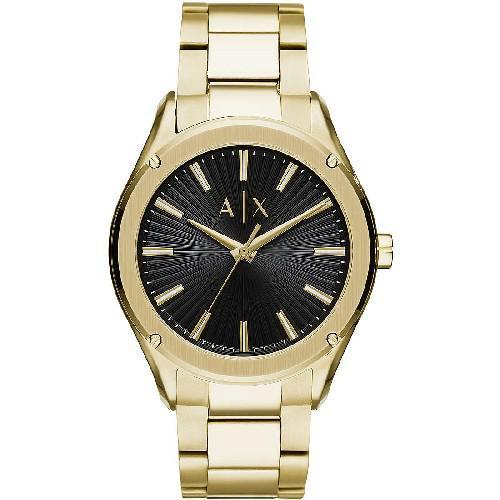 Armani Exchange Gold Stainless Steel Dress Men's Watch
