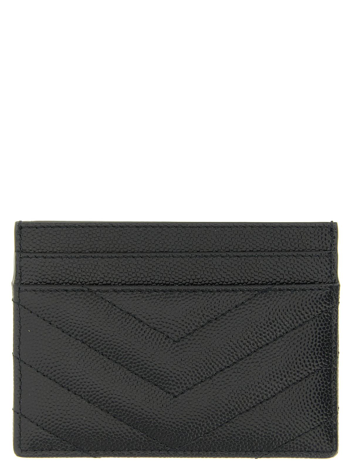 Saint Laurent Black Leather Women's Cardholder
