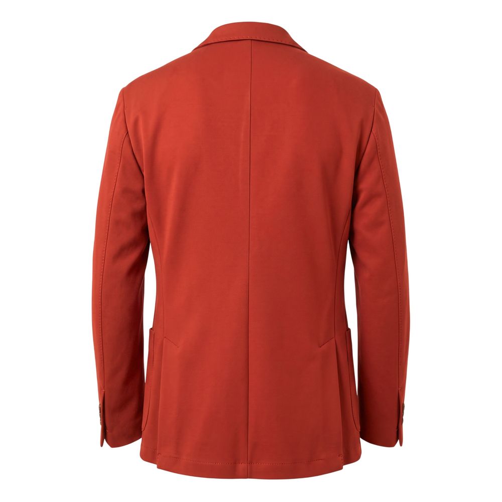 Roberto Pepe Luxury Red Polyester Men Men's Jacket