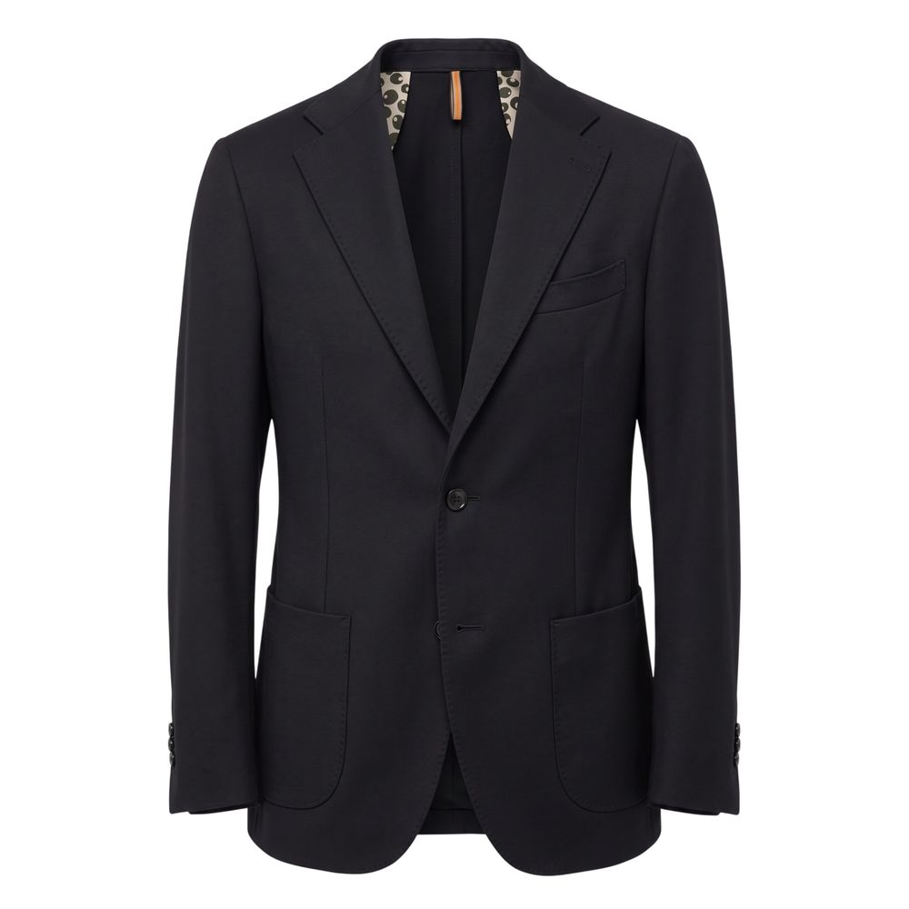 Roberto Pepe Luxury Black Polyester Men Men's Jacket
