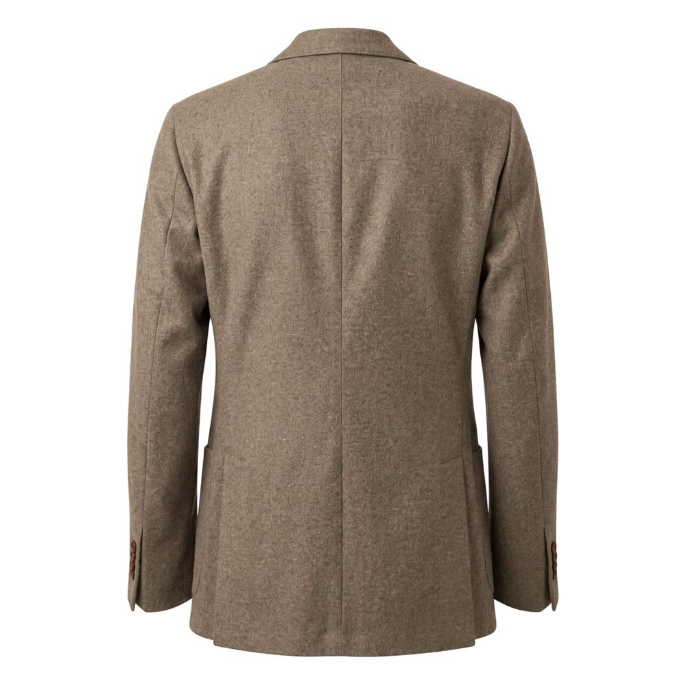 Roberto Pepe Luxury Grey Wool Men Men's Jacket