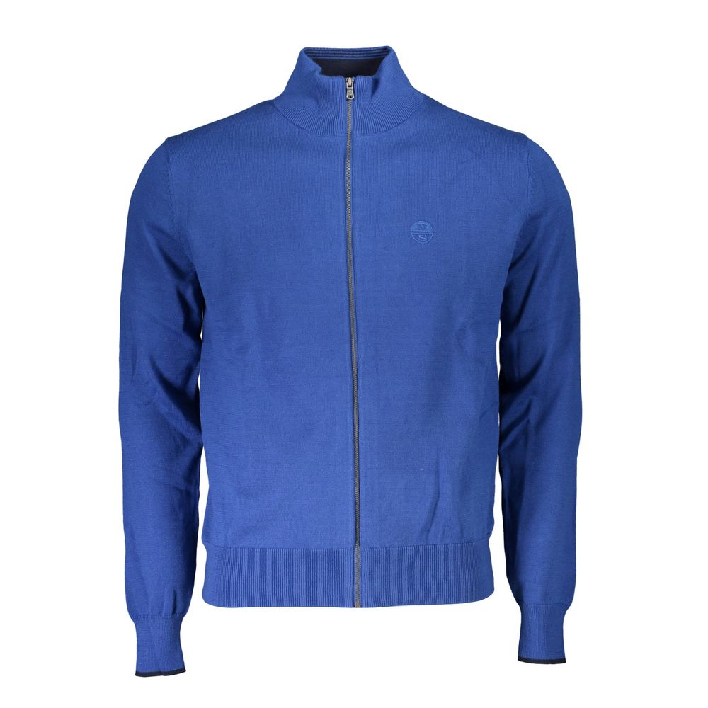 North Sails Blue Cotton Men's Men's Cardigan