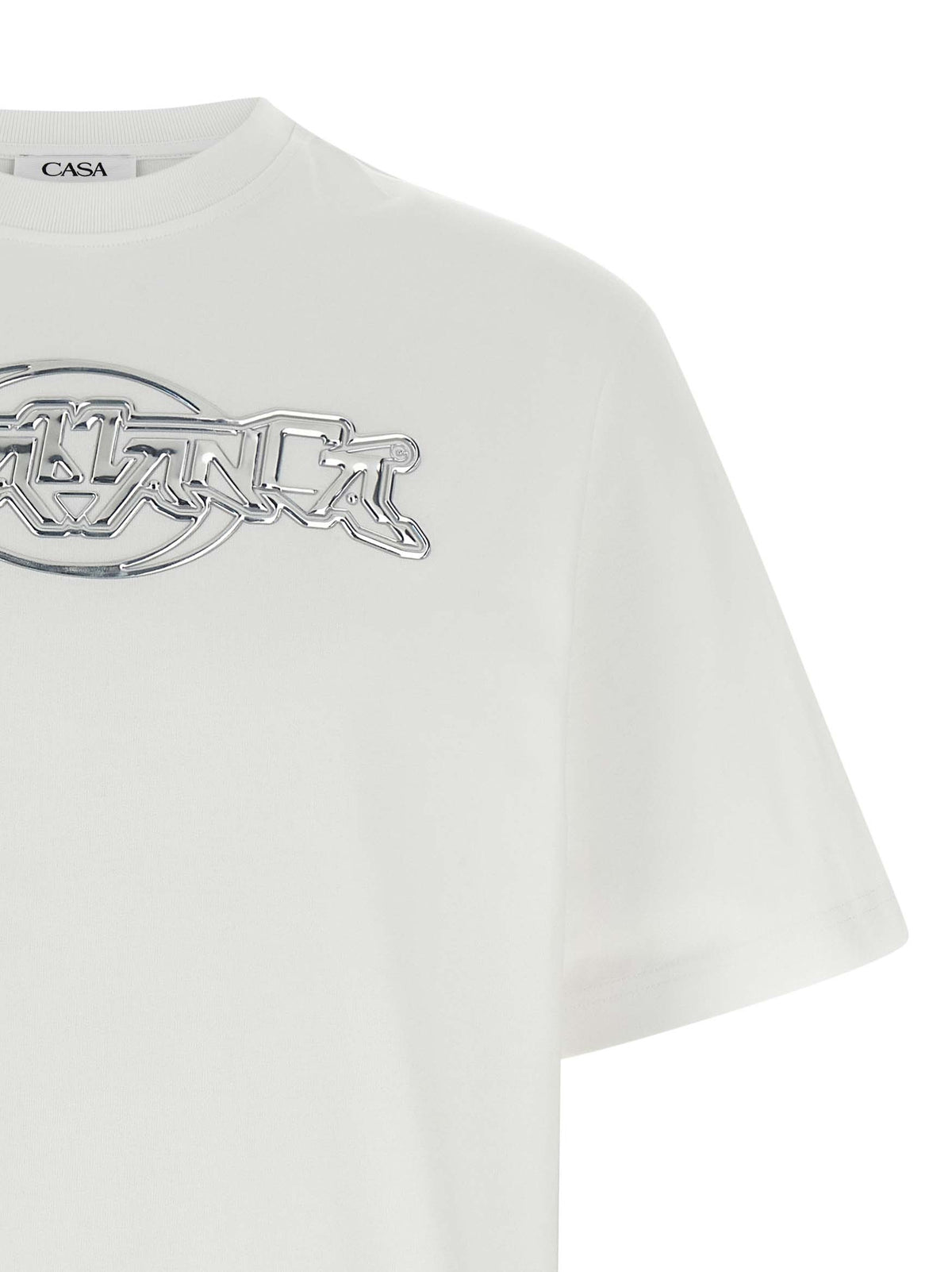Casablanca White Organic Cotton Men's Sportswear
