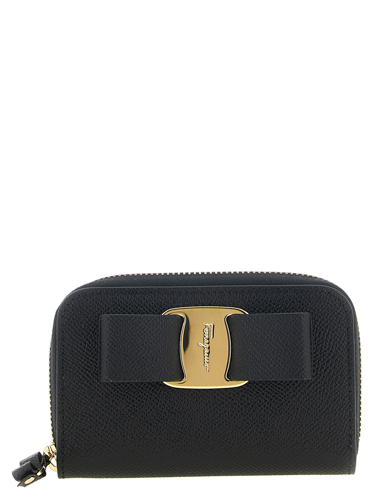 Ferragamo Black Calfskin Women's Cardholder