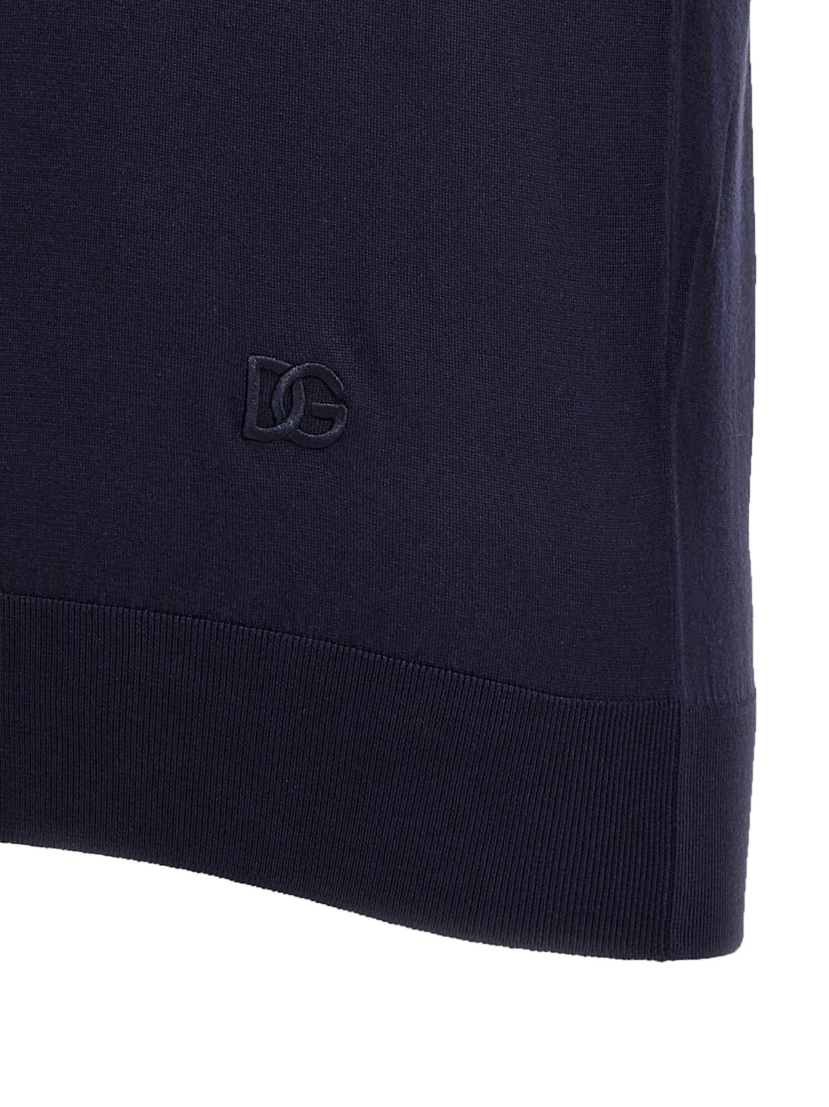 Dolce & Gabbana Blue Silk Men's Cardigan