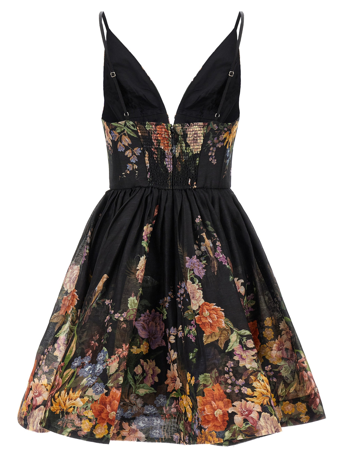 Zimmermann Black Linen Casual Women's Dress