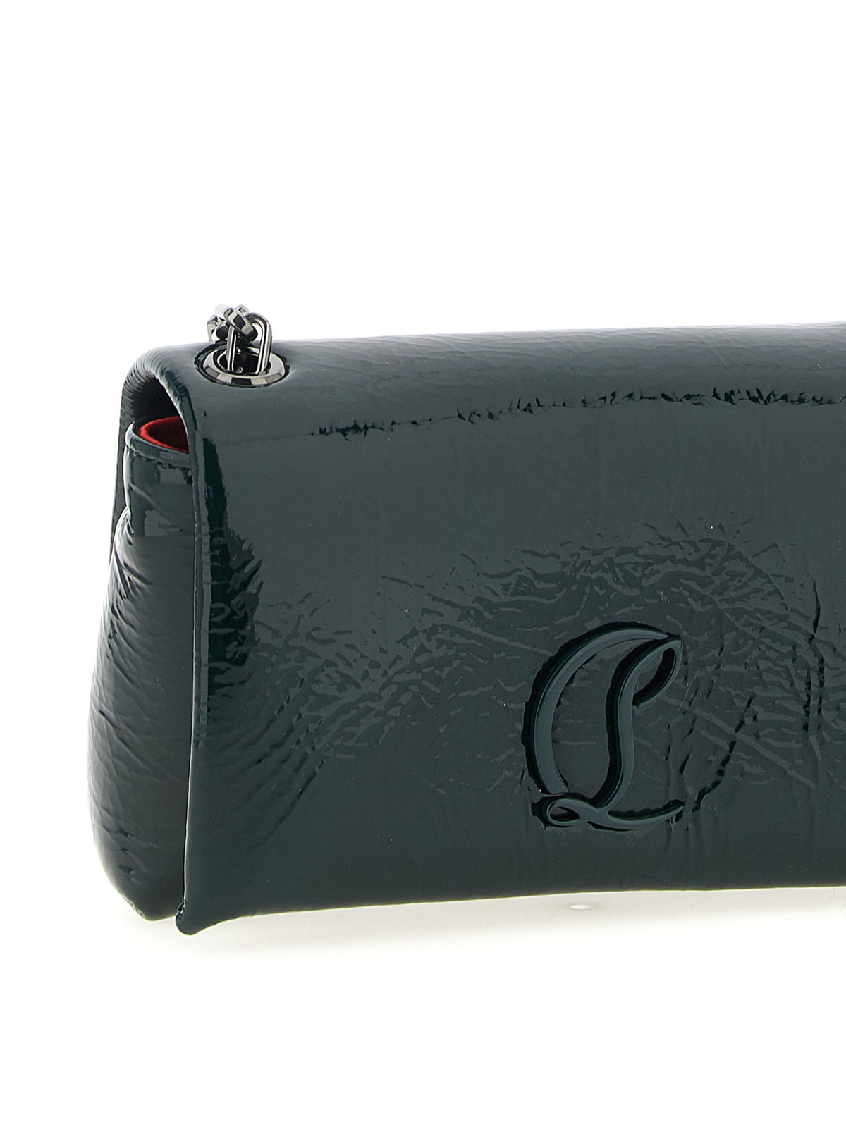 Christian Louboutin Bicolor Calfskin Crossbody Women's Bag