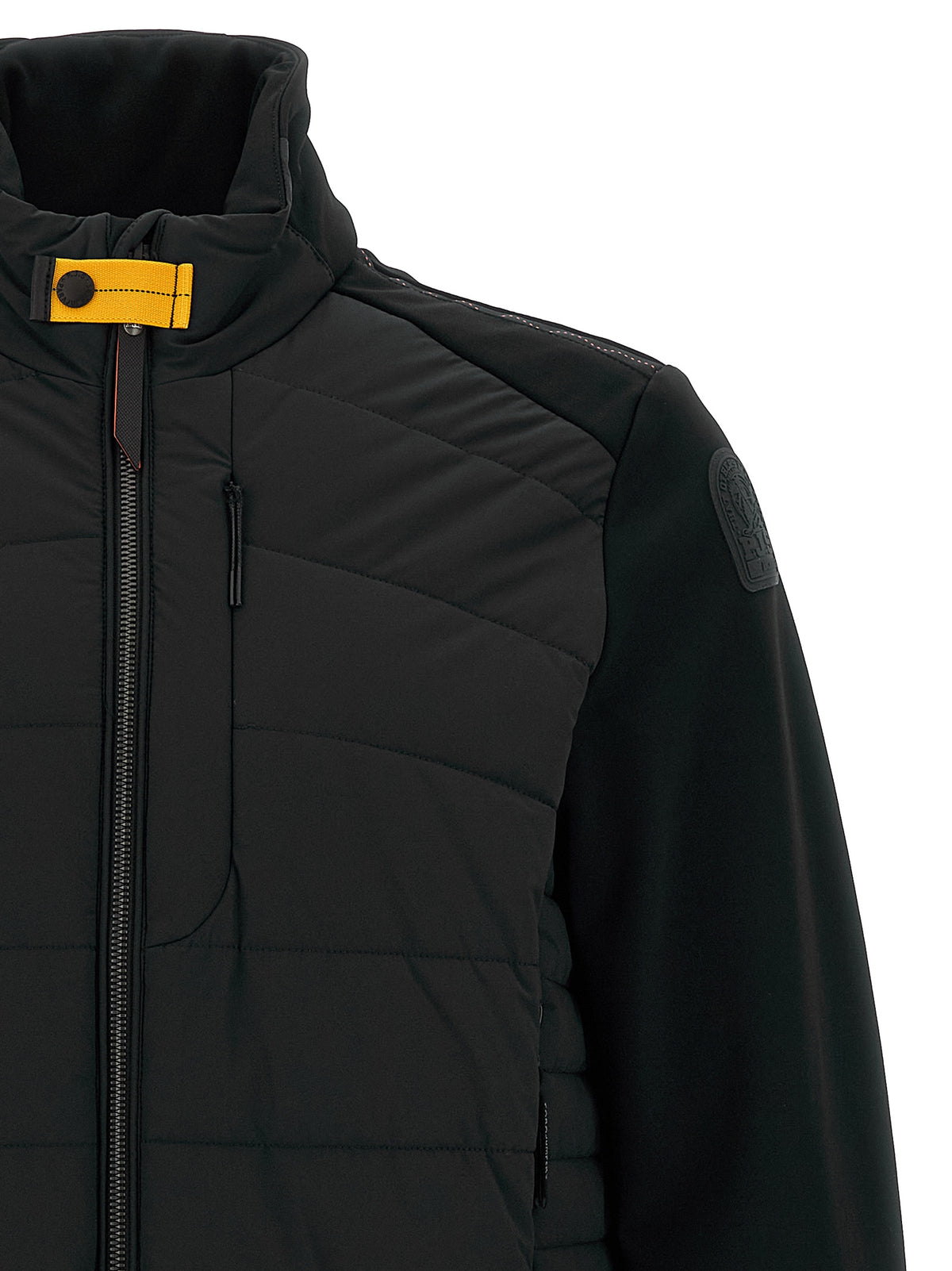 Parajumpers Black Polyamide Full-Length Men's Jacket