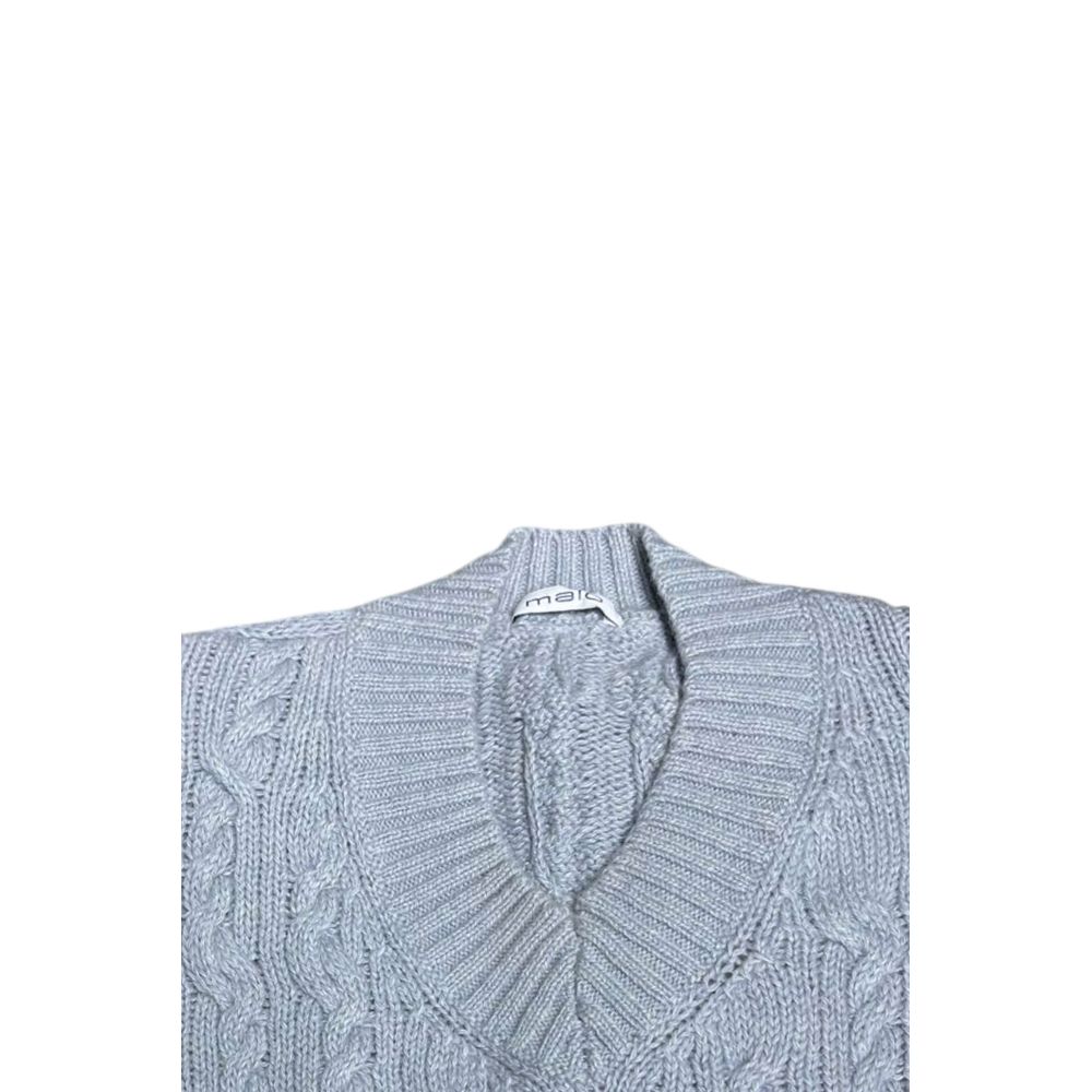 Malo Light Blue Wool Men Men's Sweater
