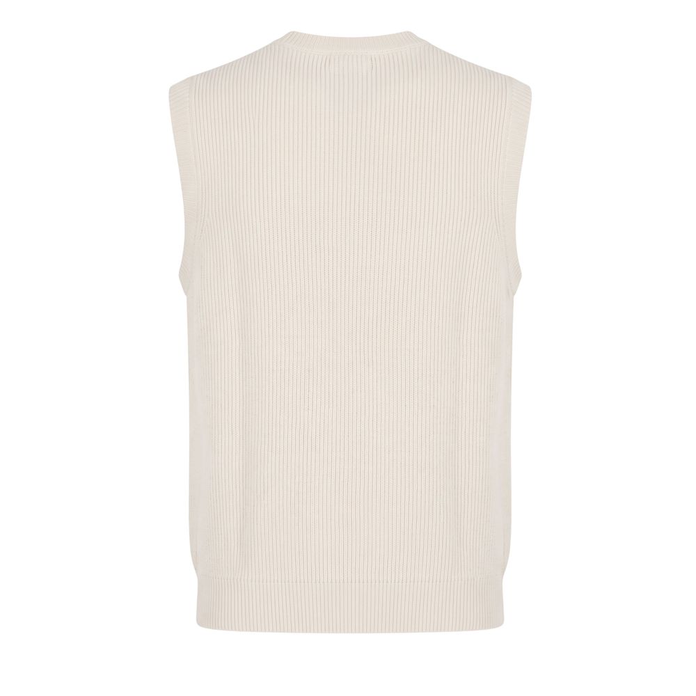 Malo White Wool Men Men's Sweater