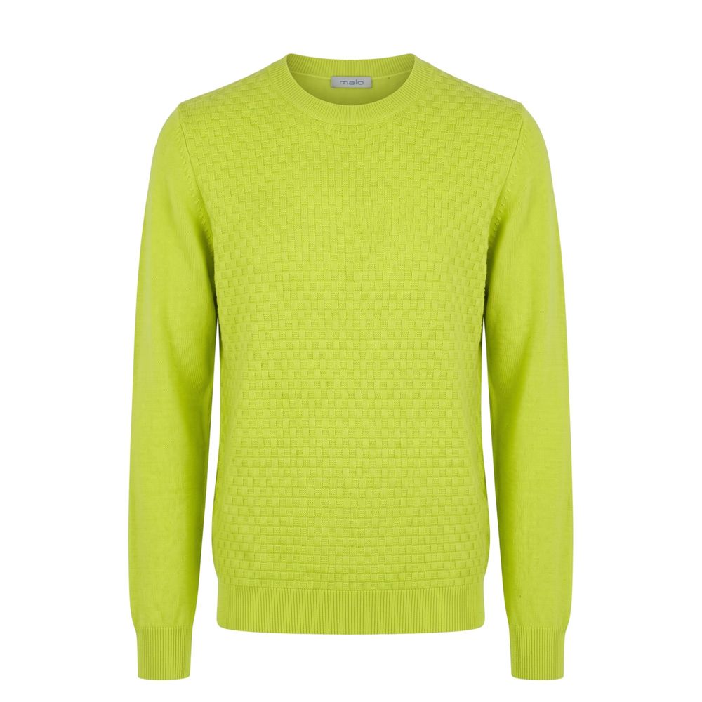 Malo Green Wool Men's Men's Sweater