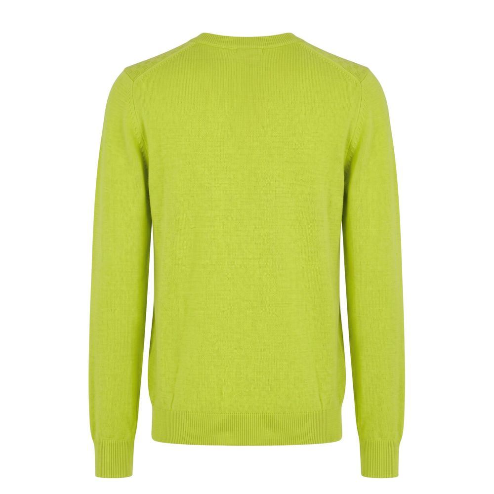 Malo Green Wool Men's Men's Sweater
