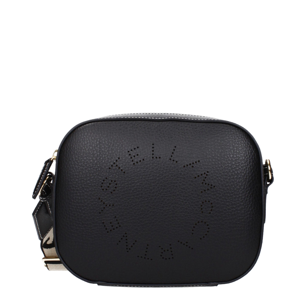 Stella McCartney Black Leather Crossbody Women's Bag