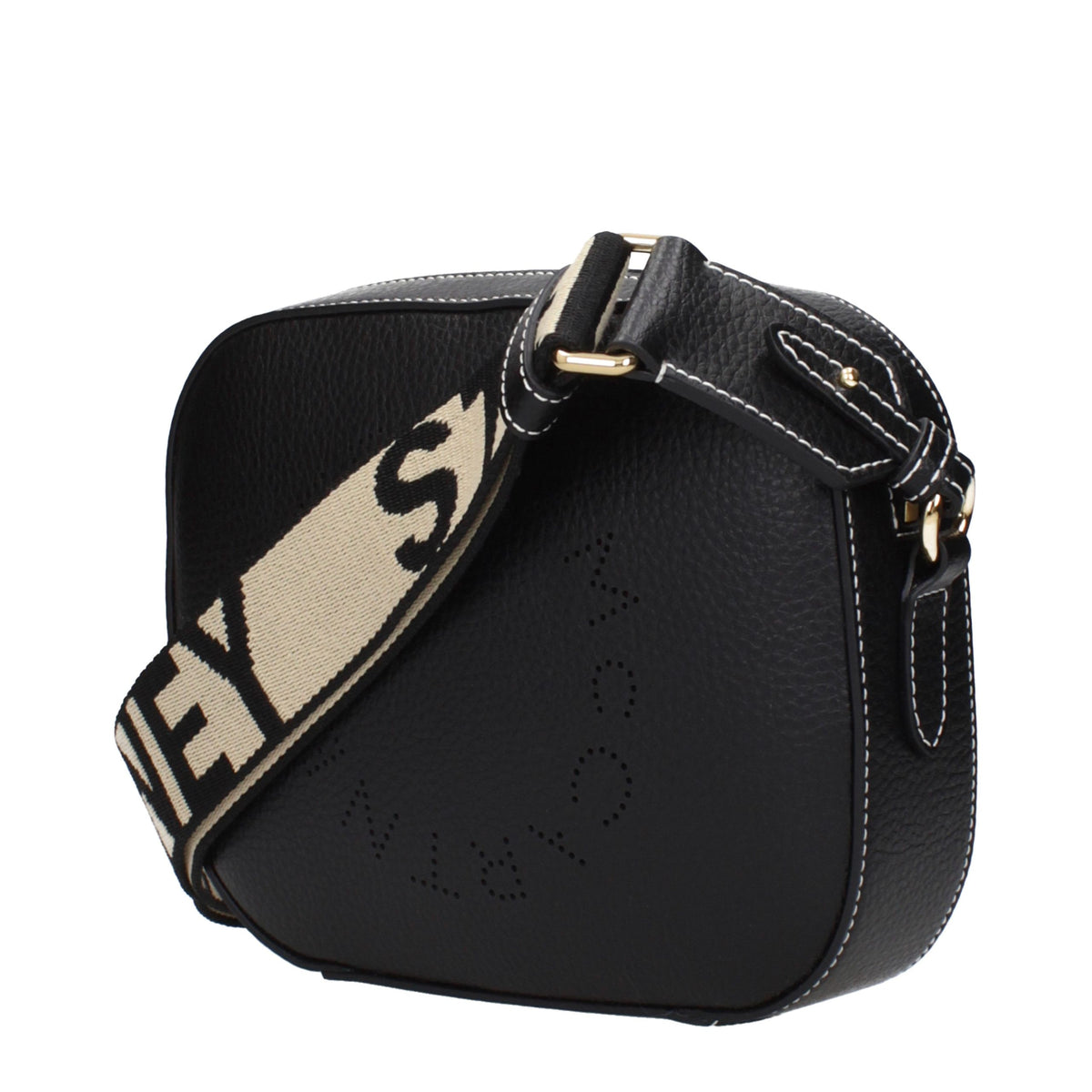 Stella McCartney Black Leather Crossbody Women's Bag