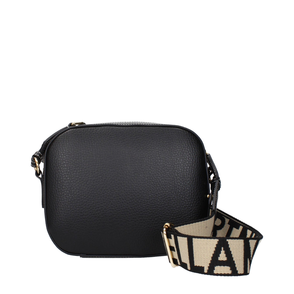 Stella McCartney Black Leather Crossbody Women's Bag