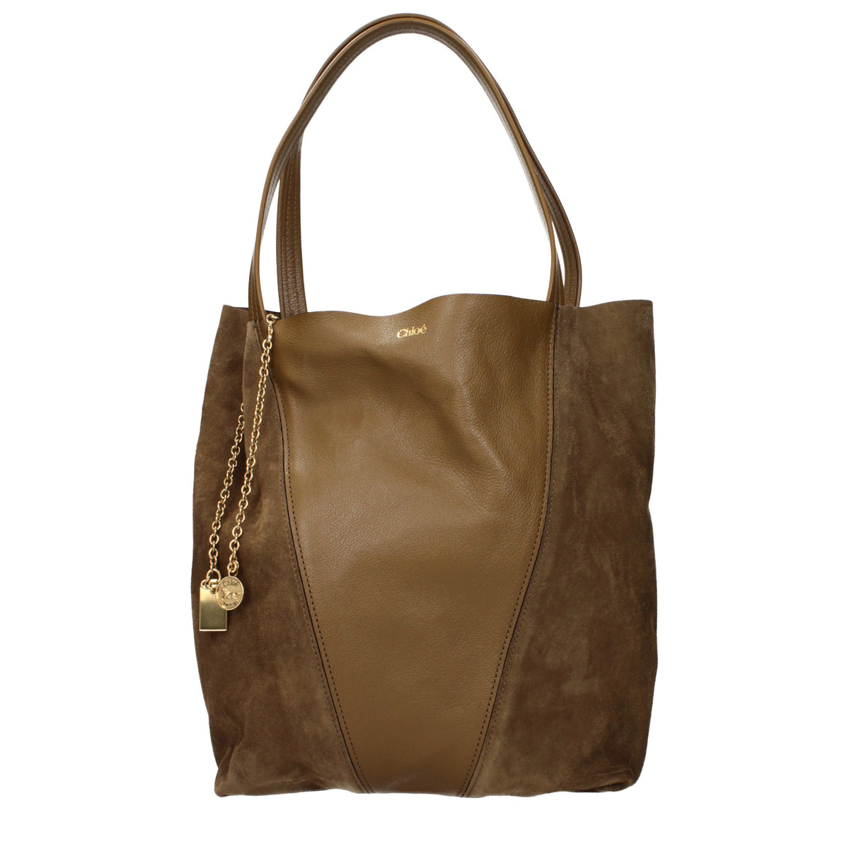 Chloé Brown Leather Shoulder Women's Bag