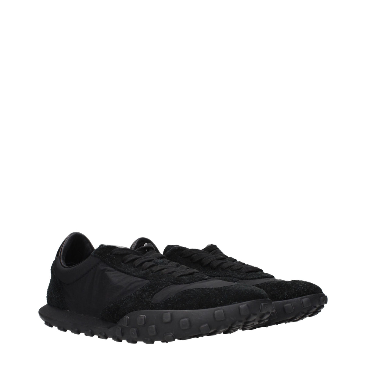 Jil Sander Black Fabric Men's Sneakers