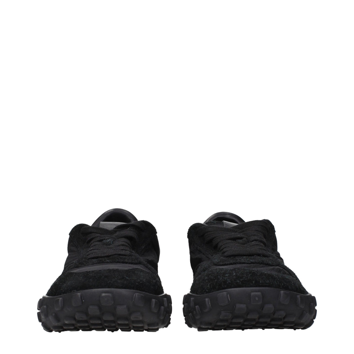 Jil Sander Black Fabric Men's Sneakers