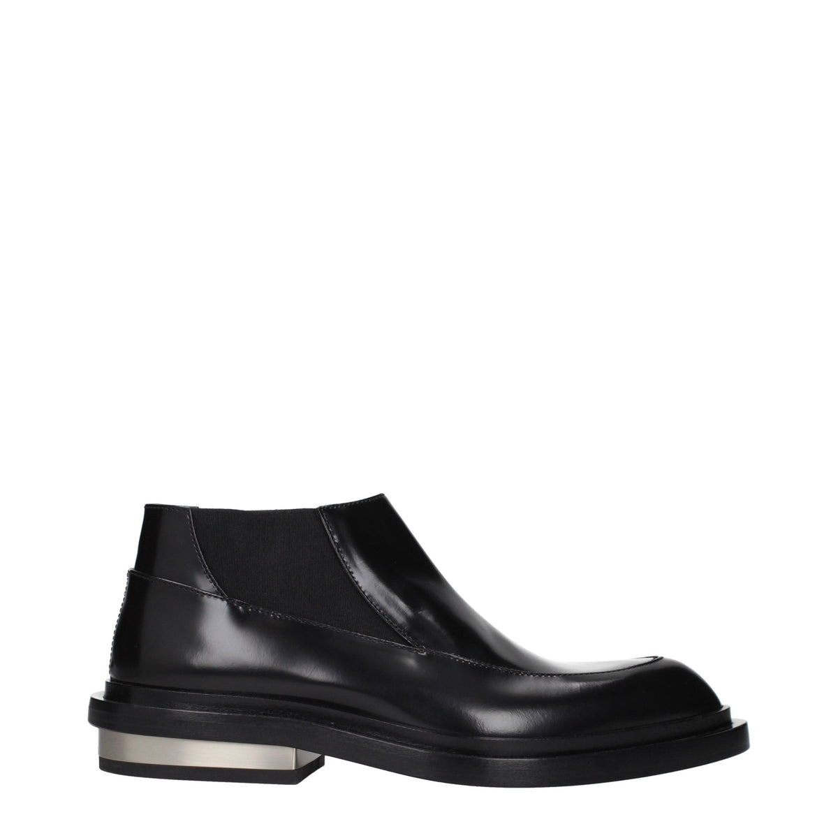 Jil Sander Black Leather Ankle Women's Boots
