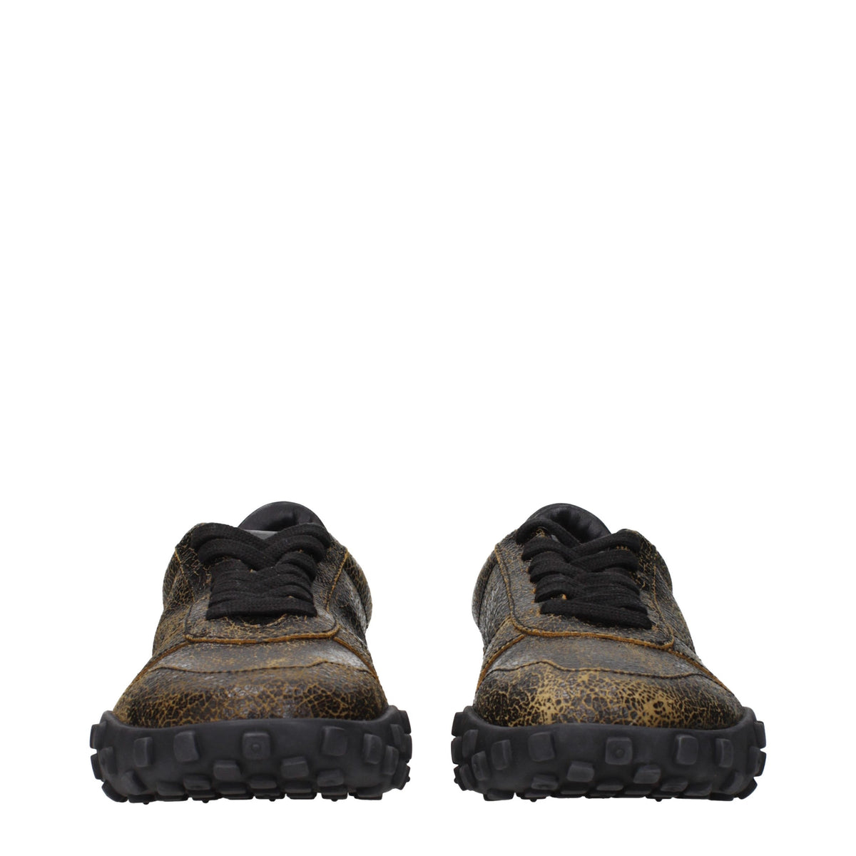 Jil Sander Black Leather Men's Sneakers