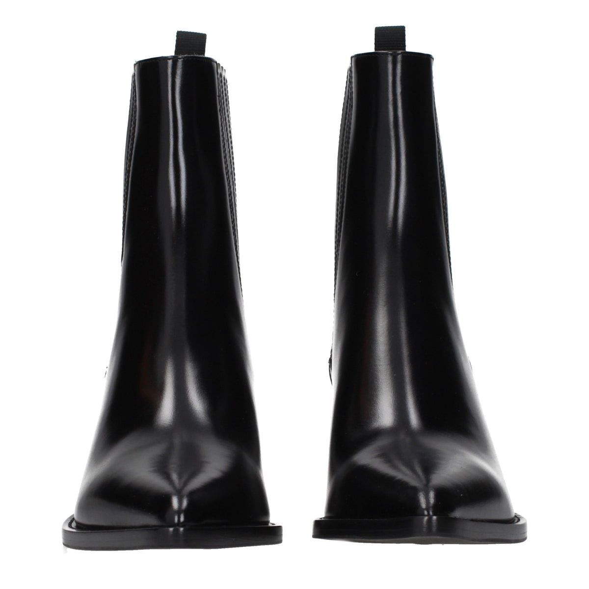 Christian Dior Black Leather Ankle Women's Boots