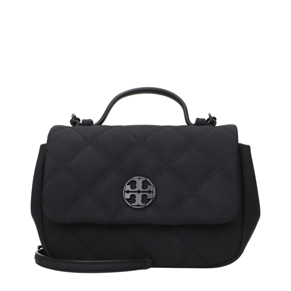 Tory Burch Black Fabric Women's Handbag