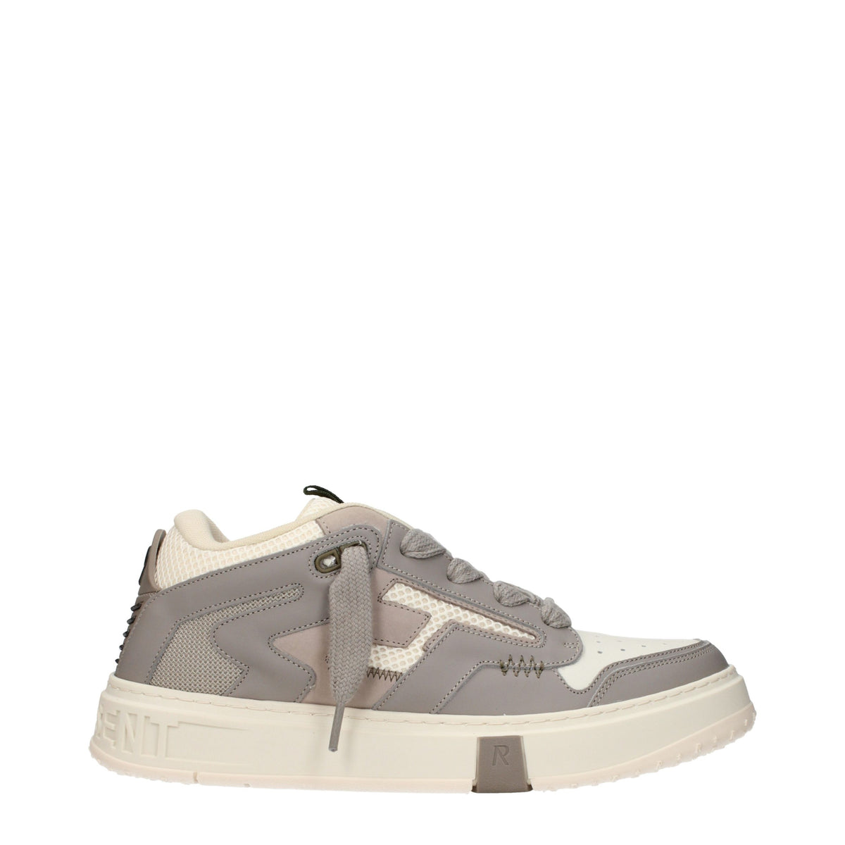 Represent White Leather Chunky Men's Sneakers