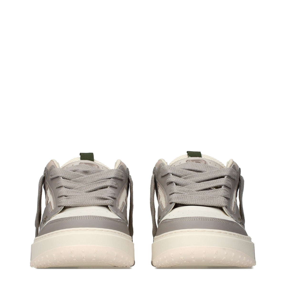 Represent White Leather Chunky Men's Sneakers