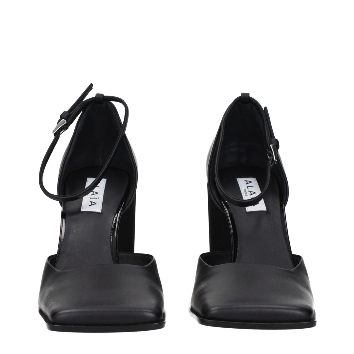 Alaïa Black Leather High Heel Women's Pumps