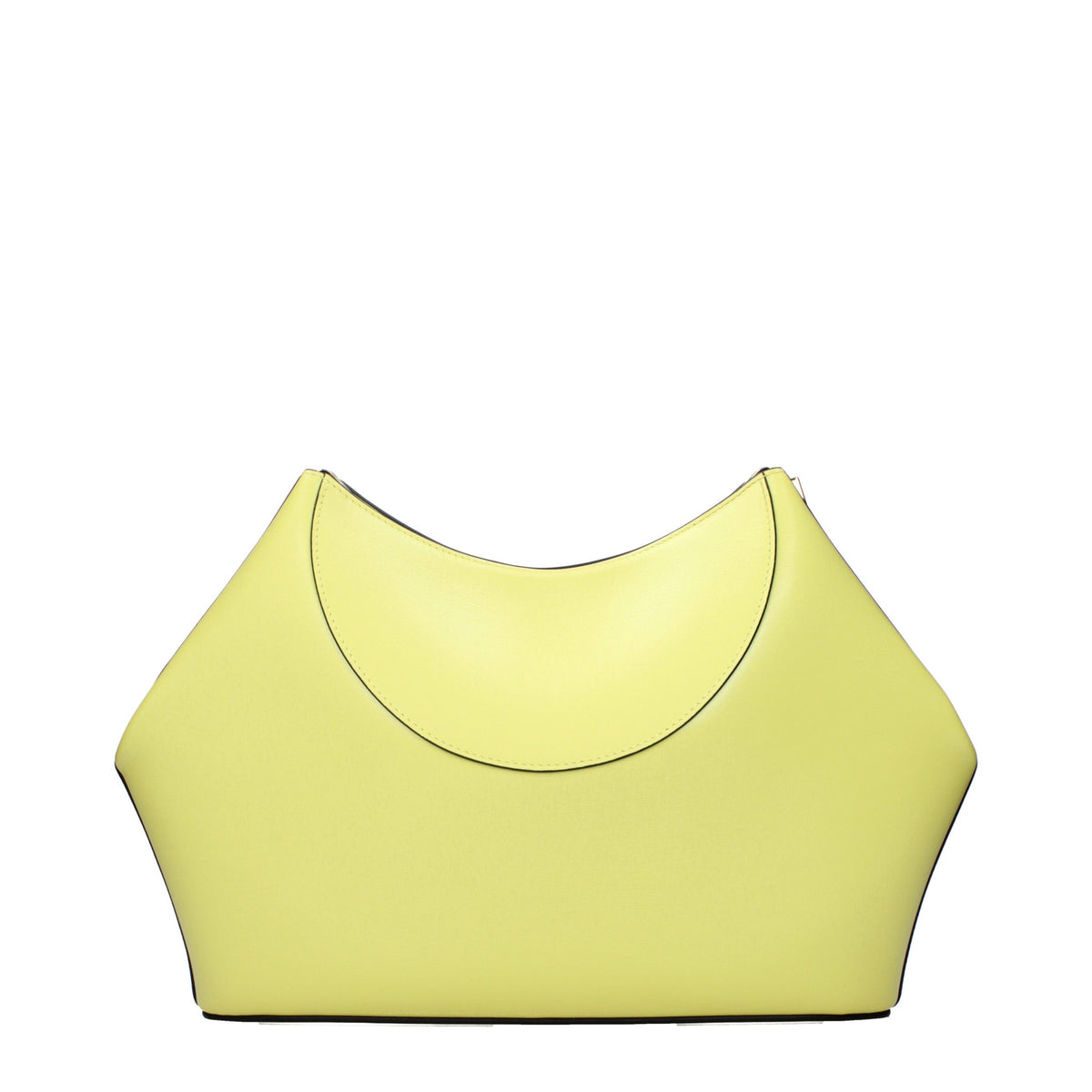 Givenchy Yellow Leather Clutch Women's Bag