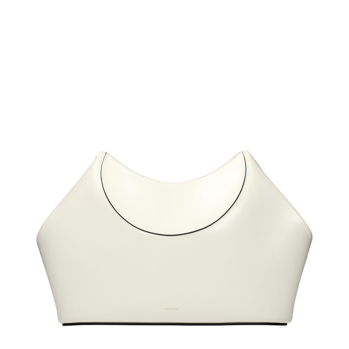 Givenchy Beige Leather Clutch Women's Bag