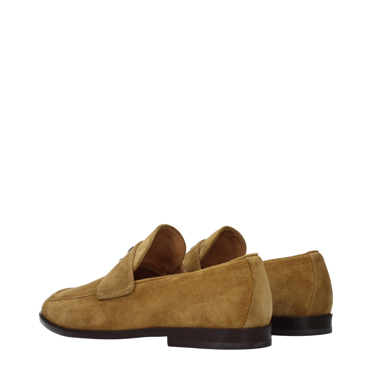 Jimmy Choo Brown Leather Slip-On Men's Loafers