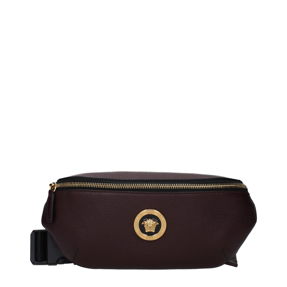 Versace Purple Leather Men's Backpack