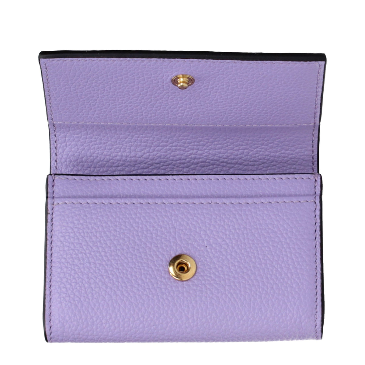 Versace Purple Leather Women's Wallet