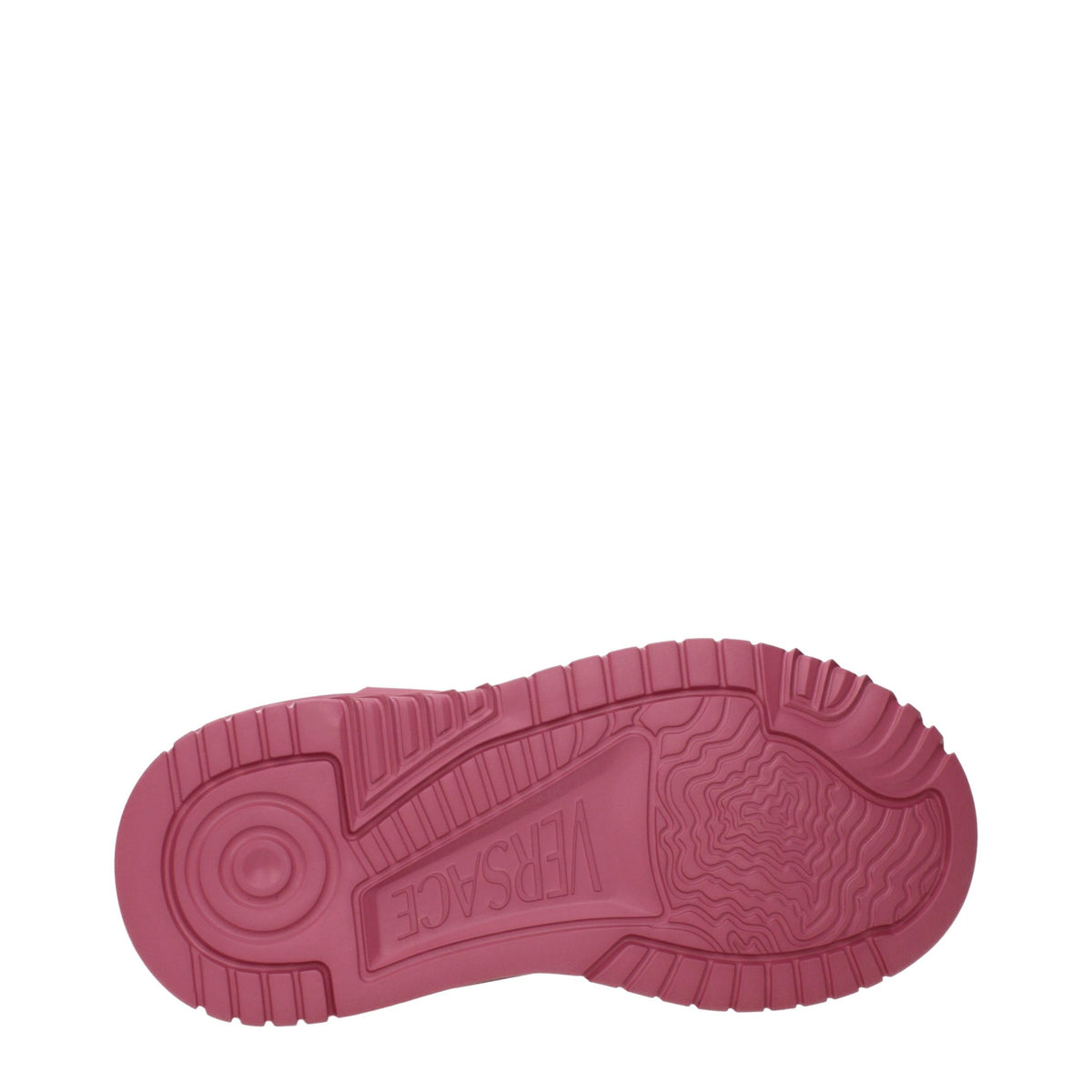 Versace Pink Leather Chunky Women's Sneakers