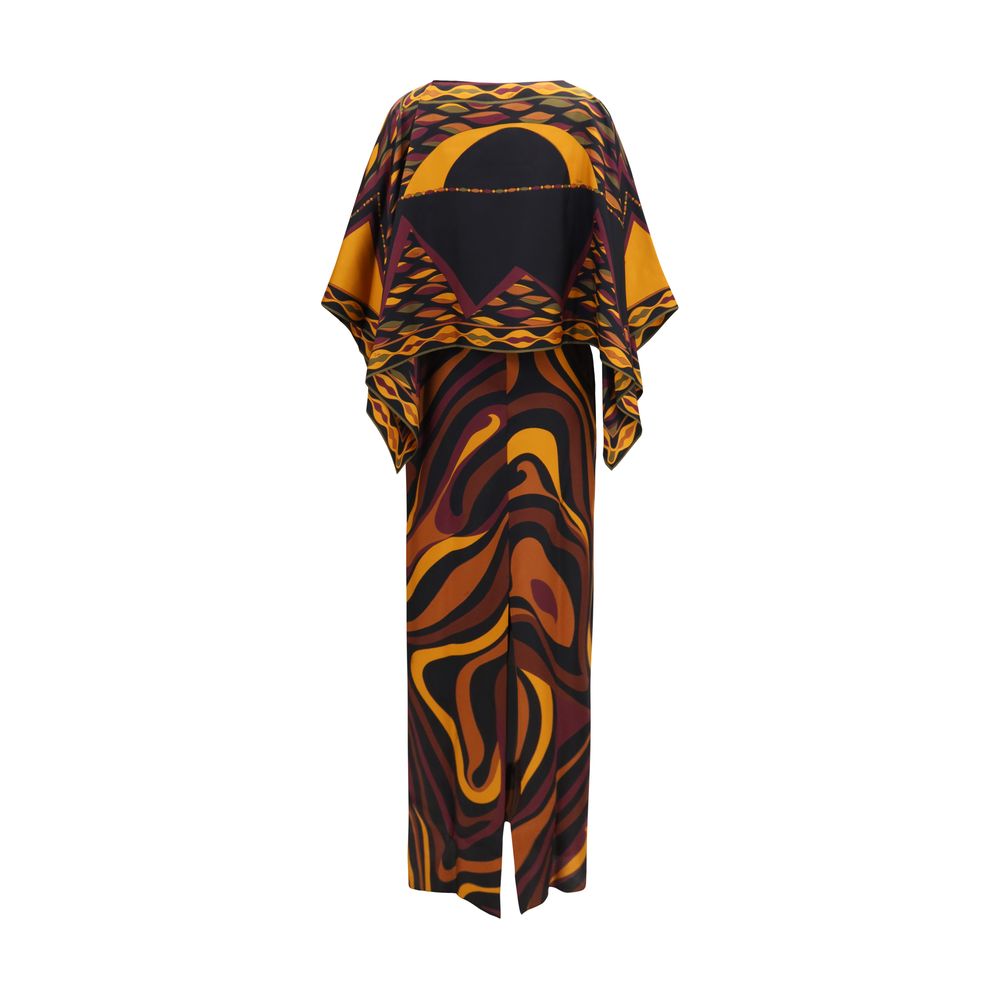 Emilio Pucci Multicolor Silk Casual Women's Dress