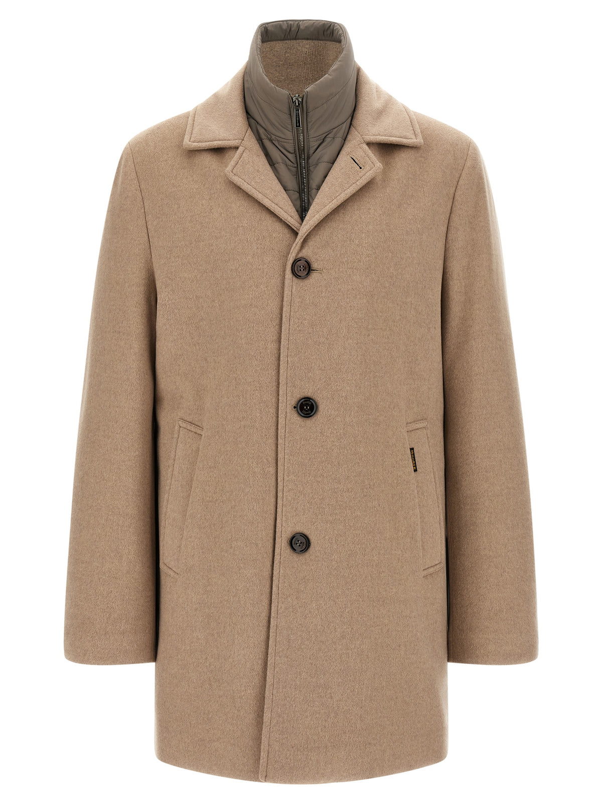 MooRER Beige Wool Men's Coat