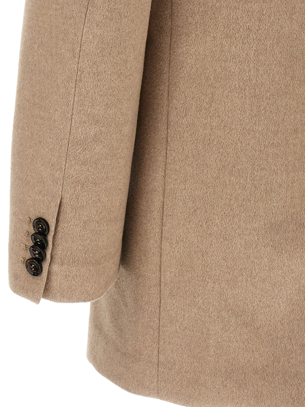 MooRER Beige Wool Men's Coat